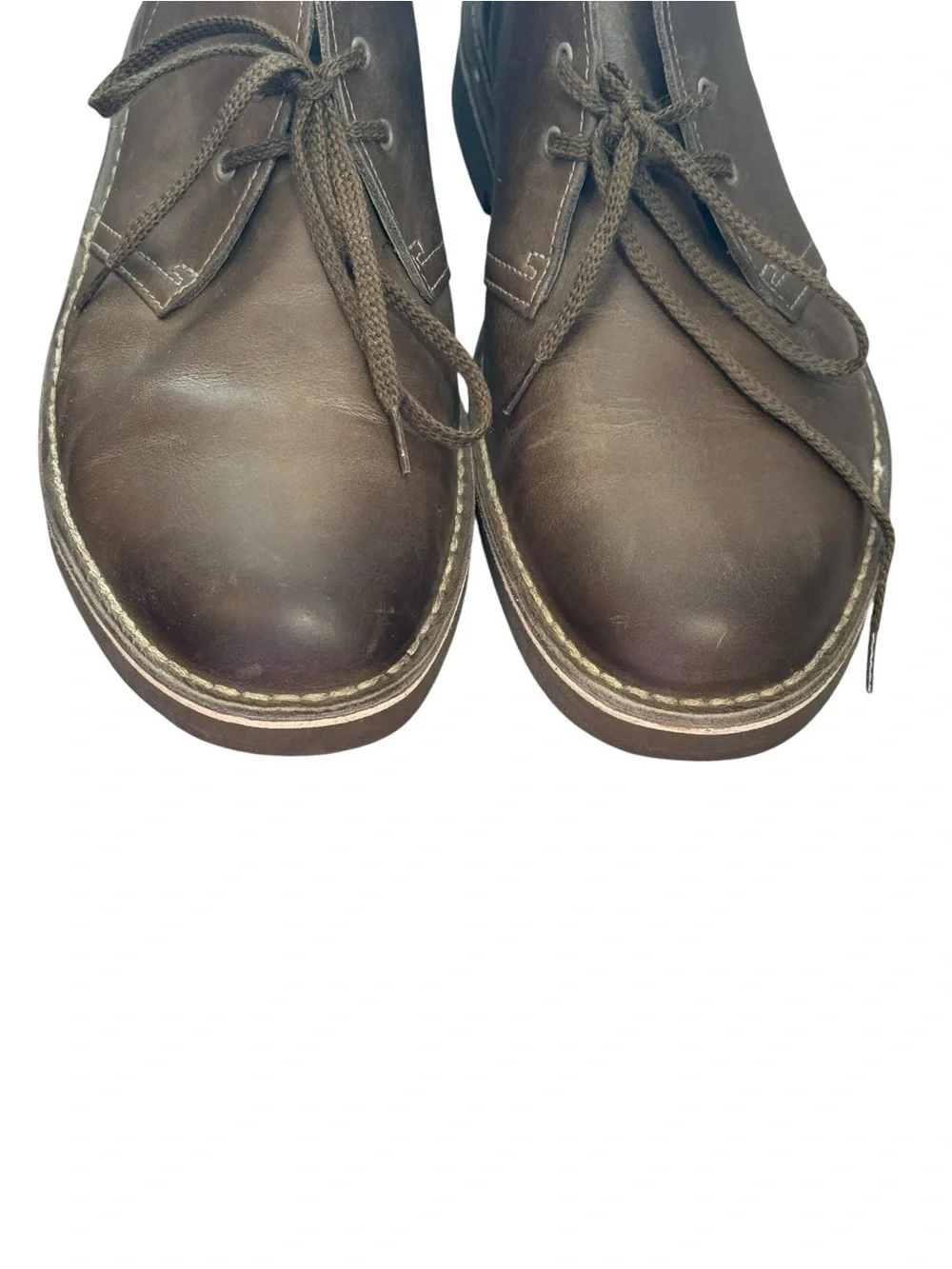 Clarks Brown Leather Chukka Boots Men’s US 11